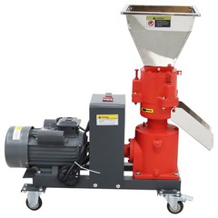 2.5mm Feed Pellet Mill Machine Feed Granulator 3 Head Press Roller 150KG/h 220V