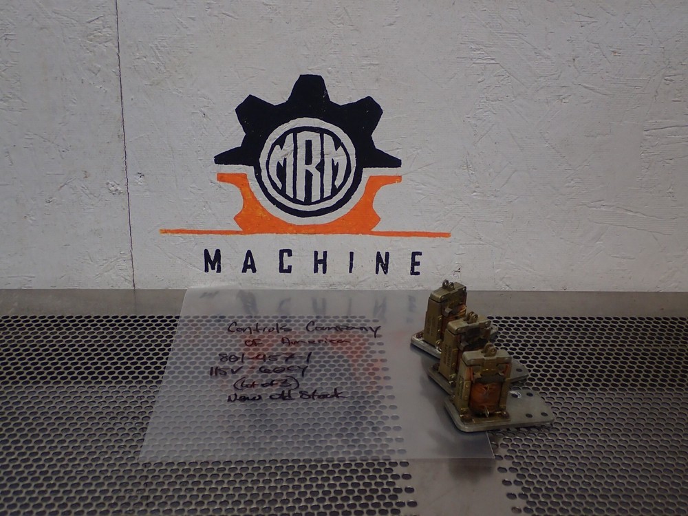 Controls Company Of America 801-457-1 115V 60Cy Solenoid Coil New (Lot of 3)