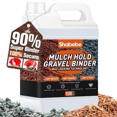 Mulch Hold, Gravel Binder 1Gallon Lasts Up to 2 Years, Rock Glue for Landscap…