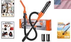 Eco-Friendly Portable Siphon Pump: No Spills, Quick Transfers, Universal Fit