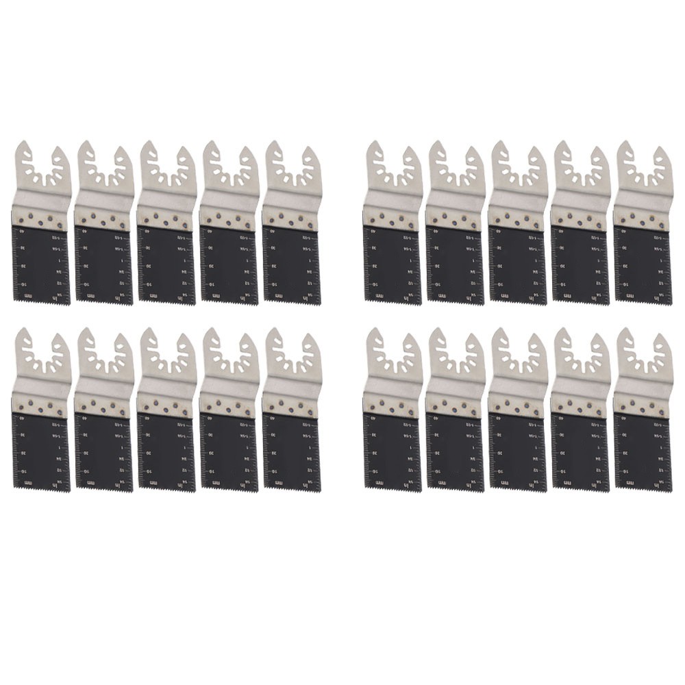 20Pcs 35-89mm Metal Oscillating Multi Tool Saw Blades Wood Metal Cutter New