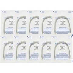 US Dental Orthodontic Super Elastic Natural Form Niti Round Arch Wires 10Packs