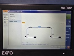 EXFO MAX 945 SM3 EA RF – SM 1310 1550 1625 nm OLTS Test with PM VFL WiFi BT