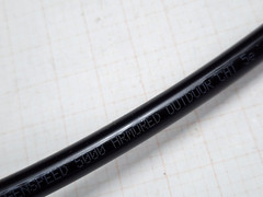 Prysmian/General Cable GenSPEED 5000 Cat5E UTP Armored OSP Networking Black/50ft