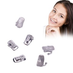20Sets Tubo Bucal Dental de Ortodoncia Roth.022 No Convertible Unión 1er Molar