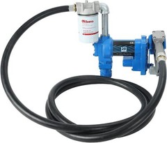 20GPM 12V DC Fuel Transfer Pump with Nozzle Kit w/ Particulate Filter