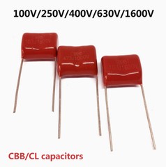 100V/250V/400V/630V/1600V Capacitor-Various Values CBB Capacitors Polyester Film