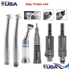 Dental E-generator LED High Speed/Low Speed Handpiece Kit 2/4Hole