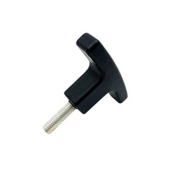 Nylon T Knob Plastic Clamping Handle with M8 M10 M12 Metal Thread Screw