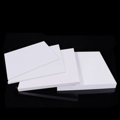 White PTFE Sheet Plate Hard Plastic Panel High Thermoplastic Thick 0.2-30mm DIY