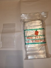 Apple Plastic Bags Baggies Jewelry Ziplock Zipper Stamp 2-100-1000 Bags lot