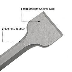 Scraping Chisel 50mm Dia Masonry Drill Bit Hex Shank for Electric Jack