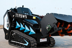 NEW TYPHON STOMP X1300 & STOMP 509 Mini Skid Steer Rotary Tiller Attachment