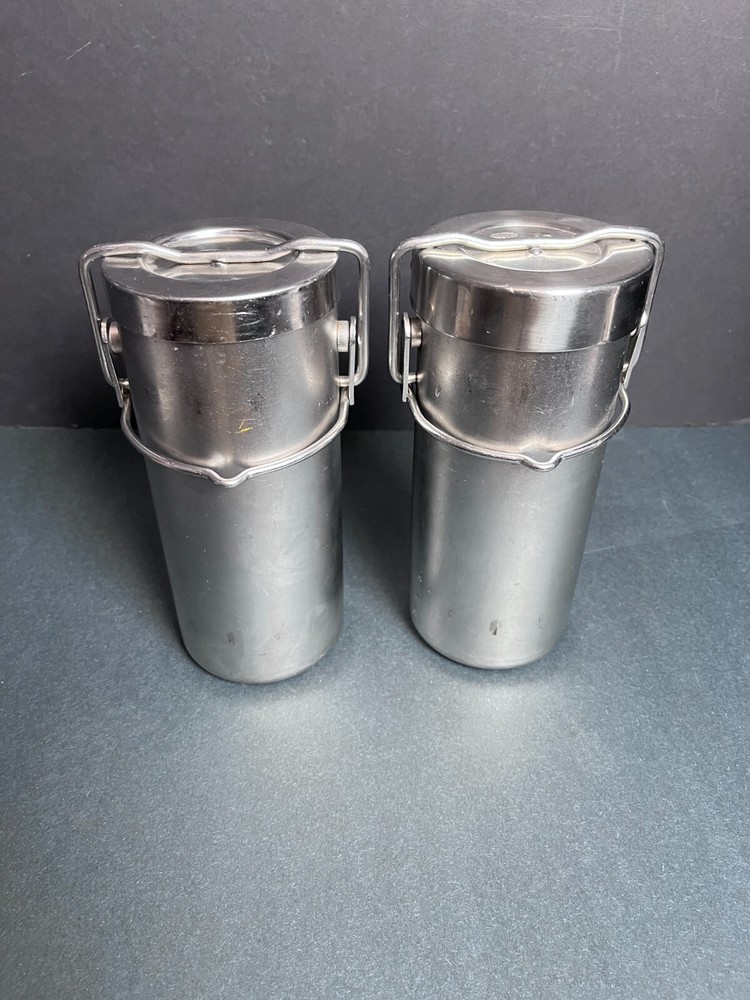 SDLAtlas Ball Grinding Jar with Lid Clamp, Lid, and Gasket 1200 ml 2 Jars