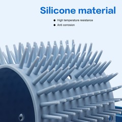 Autoclave Sterilization Tray Case Box with Silicone Pad for Surgical Instruments