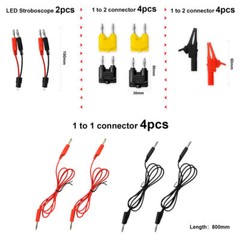 92pcs Multimeter Test Leads Kit Automotive Circuit Test Leads w/ Alligator Clips