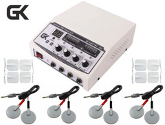 Prof. Home use 4 Channel Electrotherapy Physical Ultrasound Therapy Machine USA