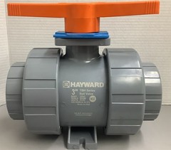 Hayward Flow Control 3″ CPVC True-Union Ball Valve TBH2300A0TE0000 (r94)