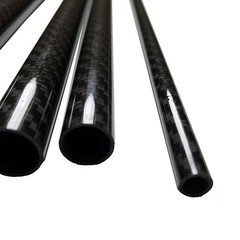 (1) KARBXON – Carbon Fiber Tube – Black – 25mm X 23mm X 1000mm – Hollow Carbo…