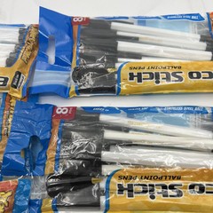 Lot Of 5 Promarx 8 ct. Ballpoint Pens, Black Ink