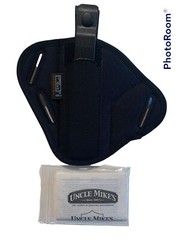 Uncle Mike’s Law Enforcement Super Belt Slide Holster R/L Hand Size 2 #8602-0