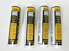 4 NEW Amerimax Home Products FlashMate 10 oz. Clear Flashing Sealant EXP 6/17/26