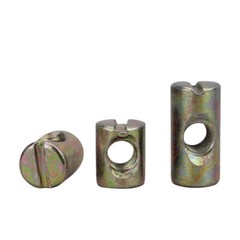 1/4″ M4 M5 M6 M8 M10 Furniture Barrel Nuts Dowel Furniture Cot Embedded Nut