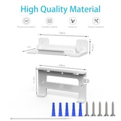 Starlink Gen 3 Router Wall Mount and Standard Power Supply Mount, Easy to
