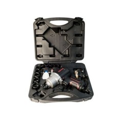 JET 1/2″ Impact Wrench Kit + 10 Sockets 1200 ft/lb Breakaway Torque JAT-121k