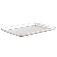 Commercial-Grade Aluminum Sheet Pan, 20 Gauge, 1/2 Size