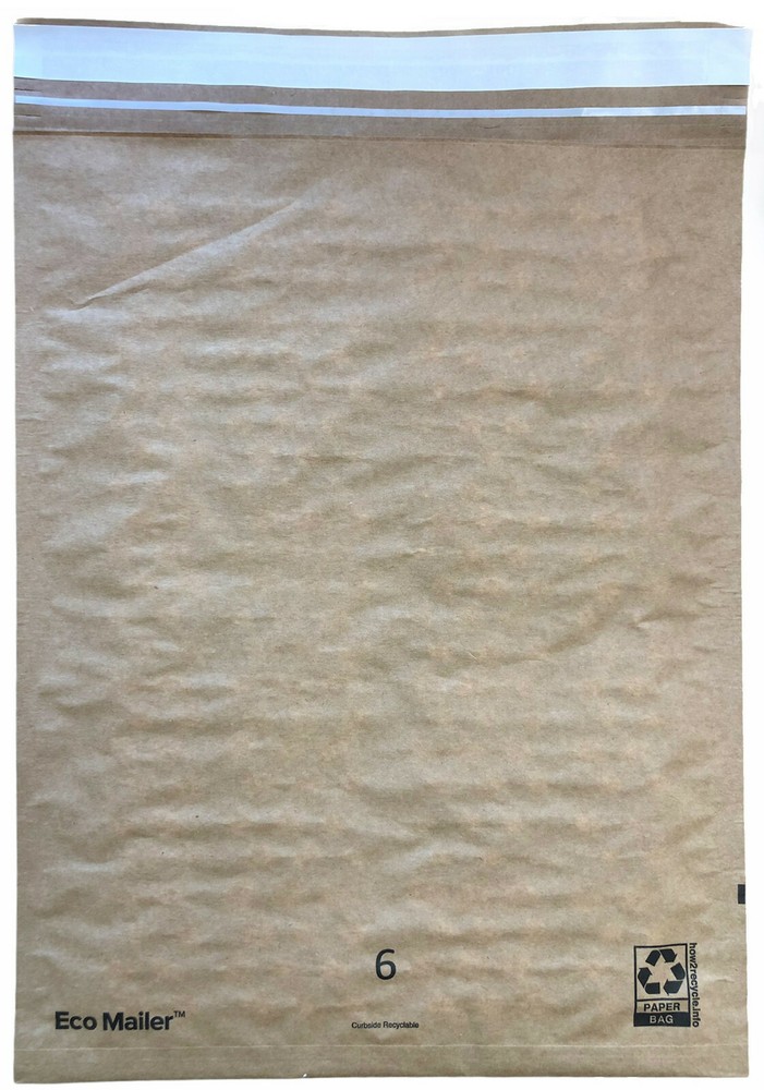 10 14″x18″ Recyclable Padded Mailers Eco Friendly Envelopes Self Seal Tear Strip