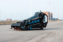 NEW TYPHON STOMP X1300 & STOMP 509 Mini Skid Steer Rotary Tiller Attachment