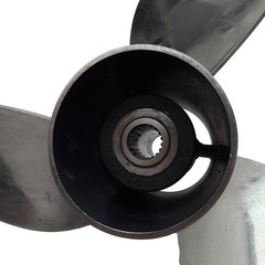 OMC Evinrude Johnson Raker 3855154 Propeller, 14-1/2″ x 22″ Pitch, LH, 19 Spline