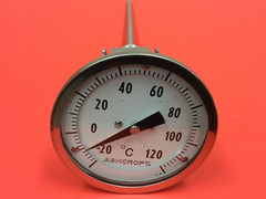 Ashcroft – Thermometer Gauge, -20-120 Degrees – UNUSED