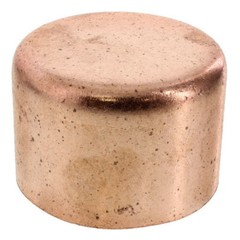 4 INCH COPPER CAP PIPE FITTING PLUMBING OD(4-1/8″)