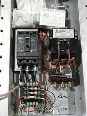 HOUSTON NEW EGS APPLETON AE3BB6S1SN-200 EXPLOSIONPROOF COMBO STARTER SIZE 3