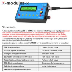 FG-200 0.01Hz-500KHz DDS Function Signal Generator Frequency Counter Module New