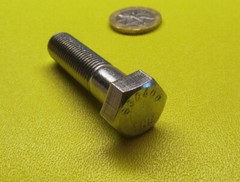 18-8 Stainless Steel Bolt, PT, 7/16-20 x 1 3/4″ Length, 10 pcs