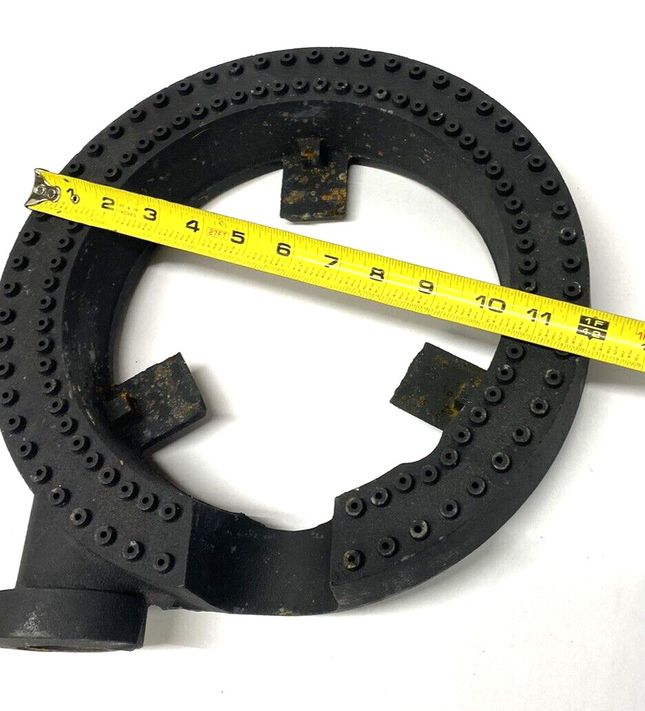12in Nat Gas Burner Assembly 3 Ring OUTER RING ONLY