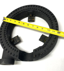 12in Nat Gas Burner Assembly 3 Ring OUTER RING ONLY