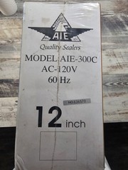 AIE Impulse Sealer AIE-300C 12 in AC 120V 60Hz American International