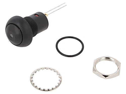 DPWL 1 AG-KG Switch: Pressure Pos: 2 SPST-NO 0.4A/32VAC 0.1A/50VDC OFF-(ON) KNI