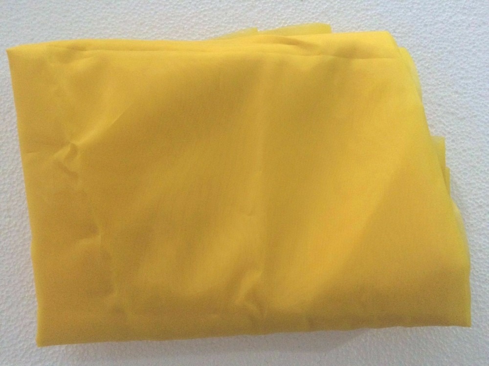 Updated 3 Yards Yellow 250 Mesh 50″ Width Silk Screen Printing Mesh Fabric 100T