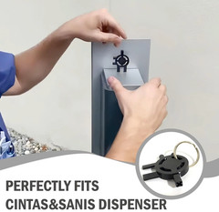 Replacement Cintas Sanis | Paper Towel | Soap | Toilet Paper | Dispenser Key