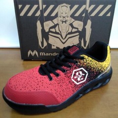 A.T.FIELD EVA×Mandom Evangelion Protective Sneaker Unit 02 Model Red JAPAN USED