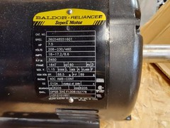 Baldor Reliance Super E Motor 7.5 HP 3 Phase 230/460V 3450 RPM OPSB