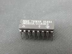 TI JM38510/31101BEA Magnitude Comparator 4-Bit Non-Inverting 16-Pin CDIP