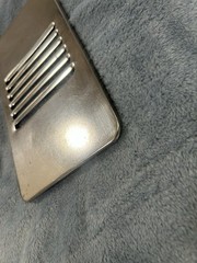 Stainless Drip Tray Grate Approx 4 5/8” X 8 1/2” X 3/8” Unknown Brand, See Pics
