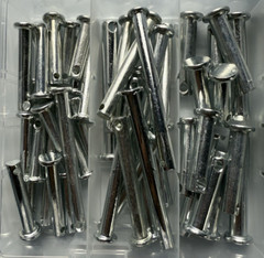 Goliath Industrial 60pc Clevis Pin Assortment Kit ~ CPA60