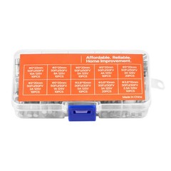 120 Pcs Fast-Blow Glass Fuses Assortment Kit 125V 5 x 20 mm & 3.6 x 10 mm